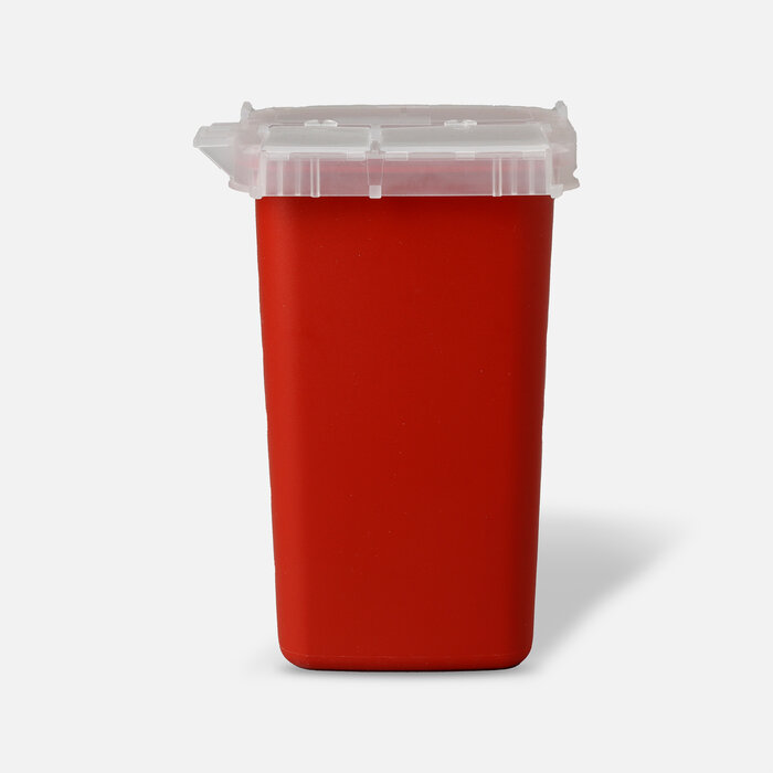 Kendal 8900SA Sharps Container 1 qt, Red, , large