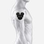 Chirp Halo Shoulder TENS Replacement Pad 2-Pack, , large image number 2