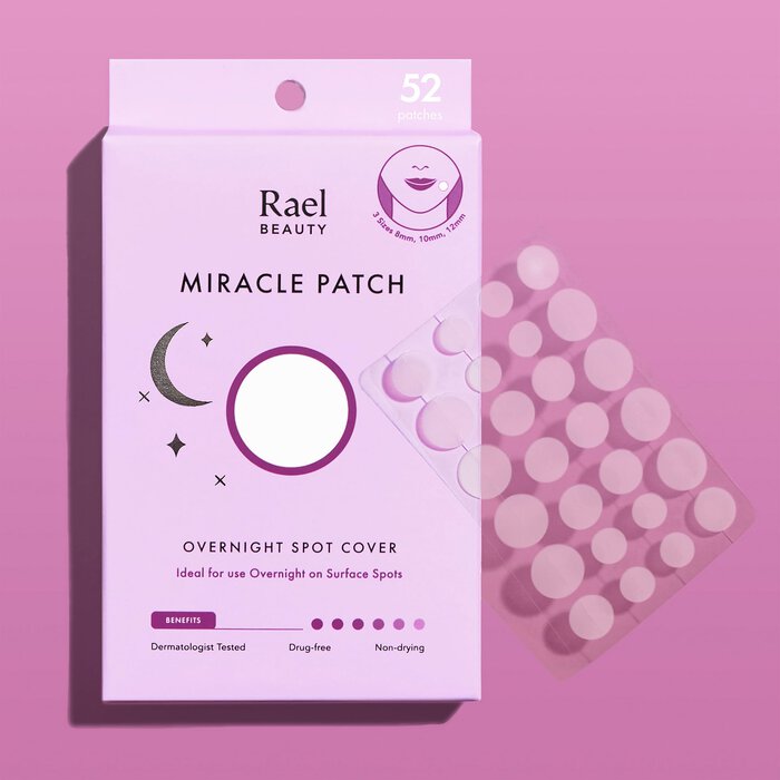 Rael Beauty Miracle Patch Overnight Spot Cover, 52 ct., , large