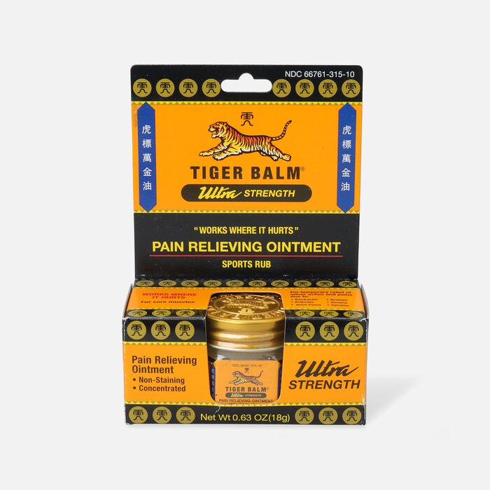 Tiger Balm Ultra Strength Ointment, 18g, .63 oz., , large