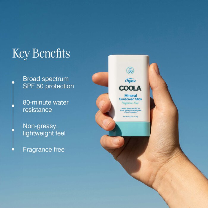 COOLA Mineral Organic Sunscreen Stick (SPF 50), , large
