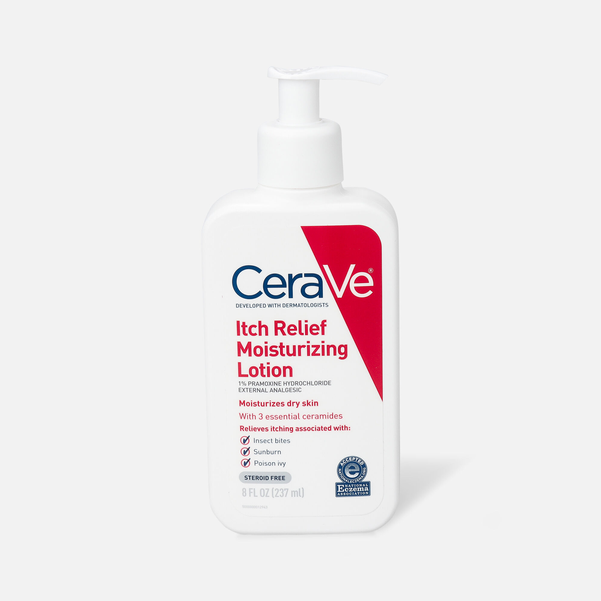 CeraVe Moisturizing Lotion for Itch Relief, 8 oz.