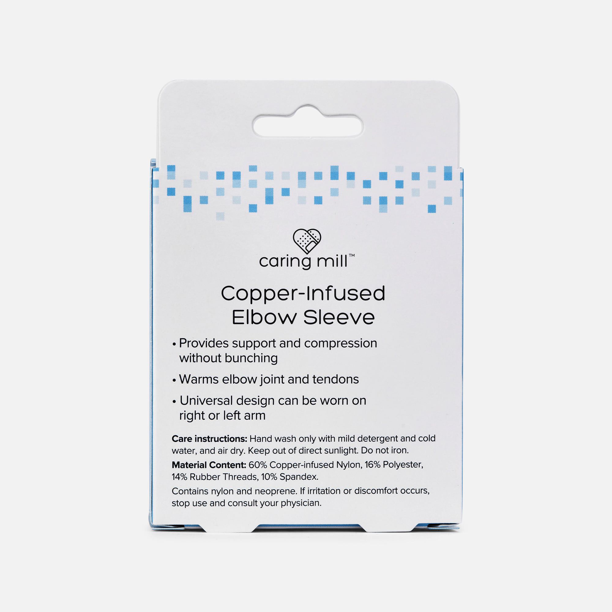 Caring Mill™ Copper-Infused Elbow Compression Sleeve, L/XL, , large