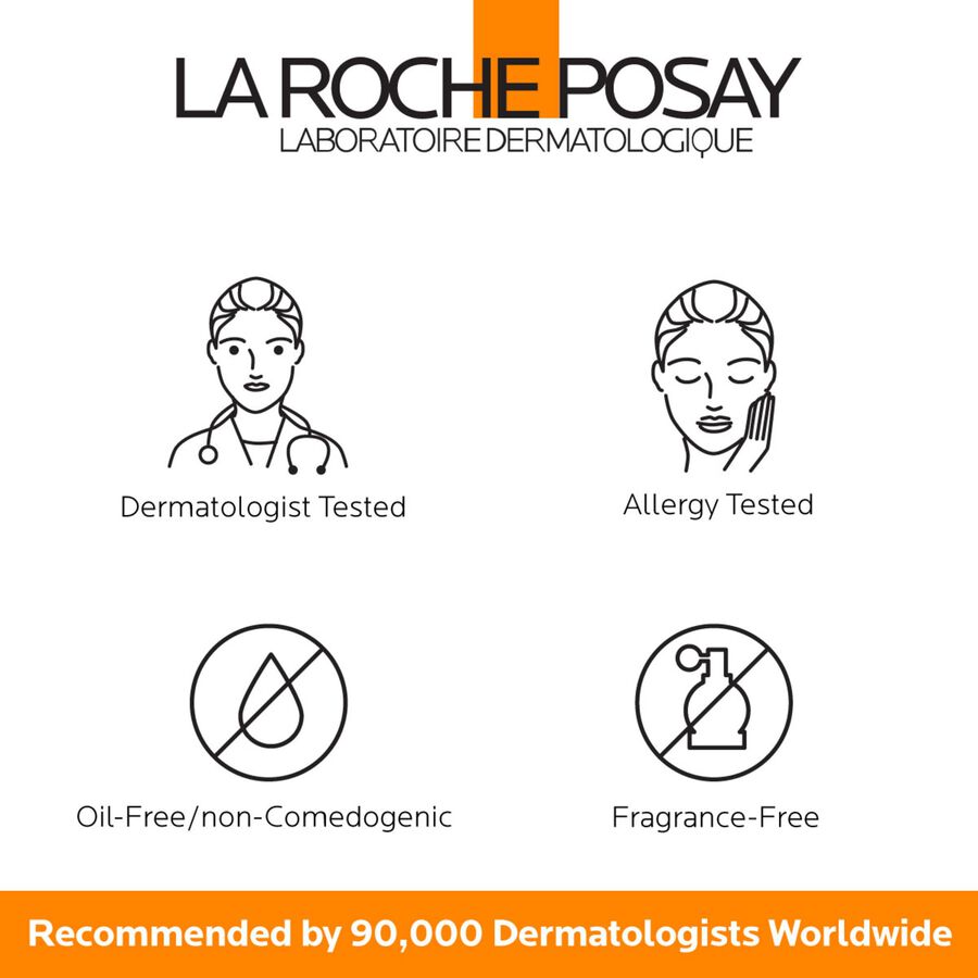 La Roche-Posay Anthelios Clear Skin, Dry Touch Face Sunscreen, Oil Free with SPF 60, 1.7 fl oz., , large image number 3