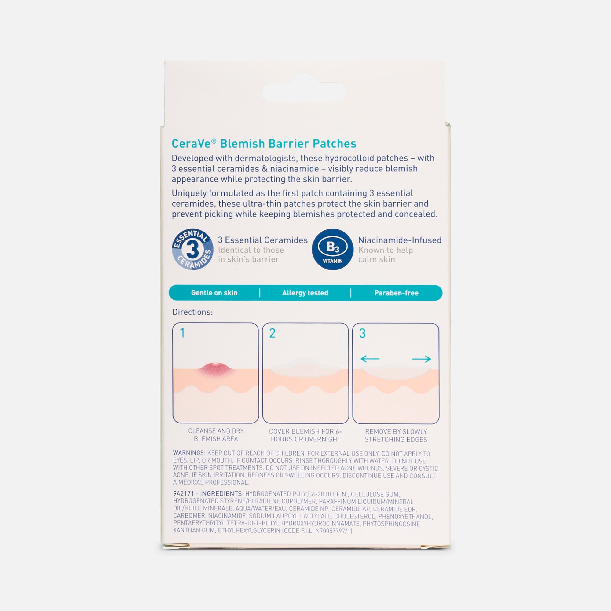 CeraVe® Blemish Barrier Patches, 22 ct., , large