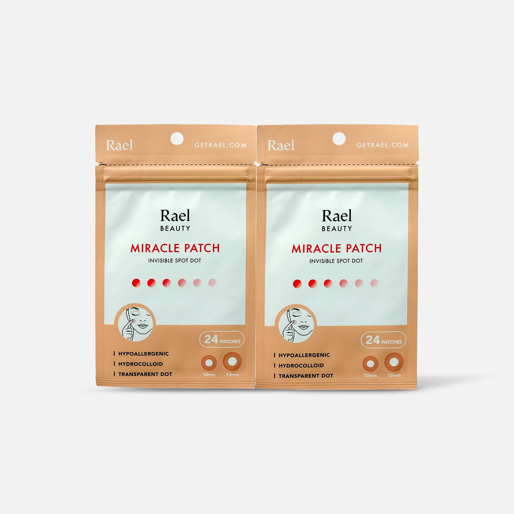 Rael Beauty Miracle Patch Invisible Spot Dot - 24 ct. (2-Pack), , large