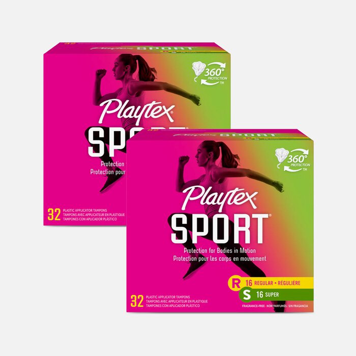 Playtex Sport Regular & Super Tampons Multipack, 32 ct. (2-Pack), , large