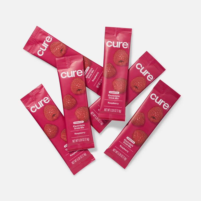 Cure Hydrating Electrolyte Drink Mix Pouches, 14 ct., , large