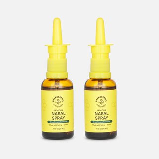Beekeeper's Naturals Propolis Nasal Spray, 1 fl oz. (2-Pack)