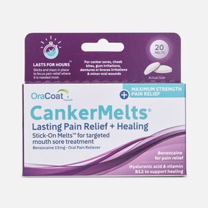 OraCoat CankerMelts, 20 ct.