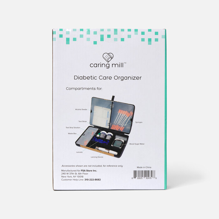 Caring Mill™ Diabetic Care Organizer, , large
