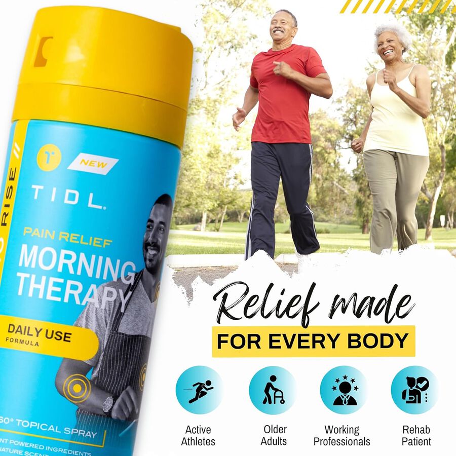 TIDL Morning Therapy Pain Relief Spray, 3 fl. oz., , large image number 3