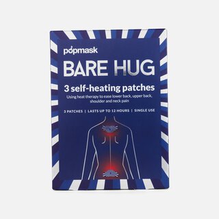 POPMASK Bare Hug Self-Heating Patches, 3 ct.
