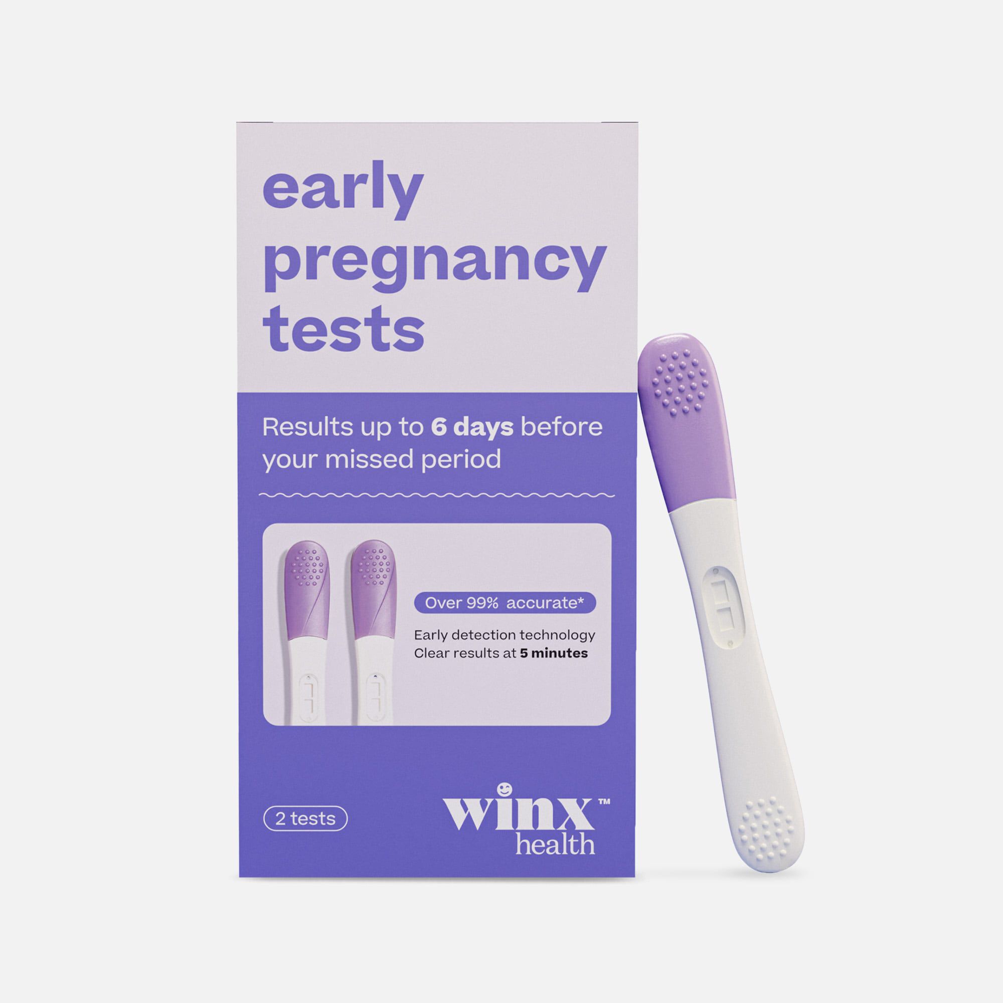 Winx Health Early Pregnancy Test, 2-pack, , large