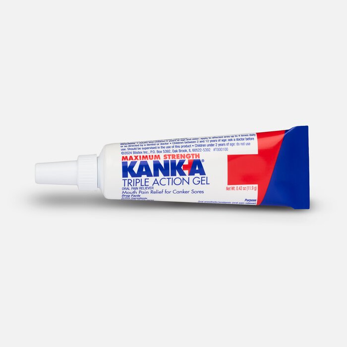 Kank-A Maxmium Strength Triple Action Gel for Mouth Pain, , large