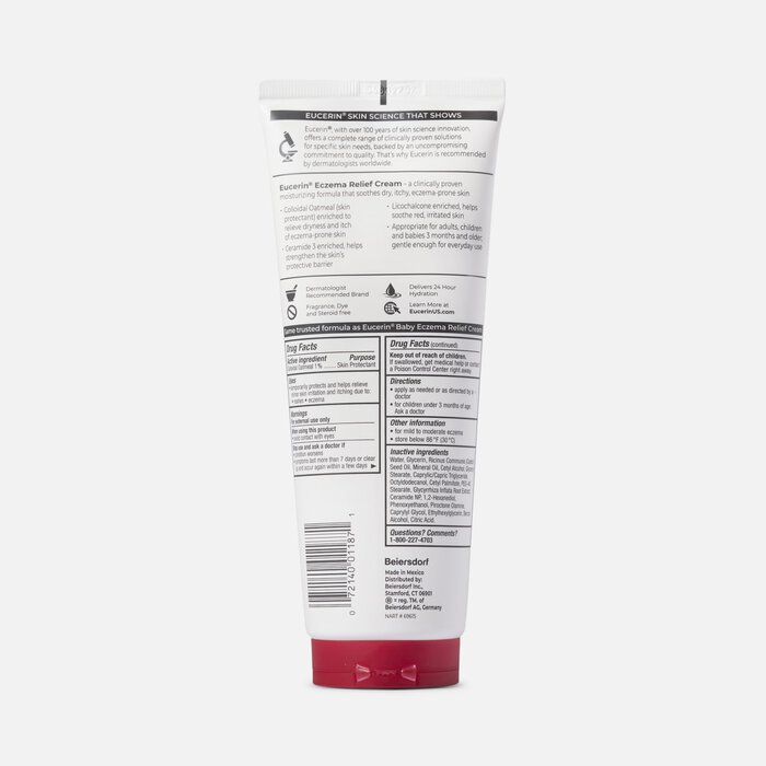 Eucerin Eczema Relief Body Cream, 8 oz., , large