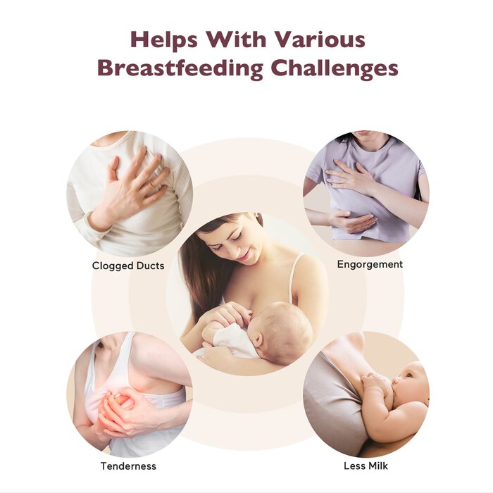 Momcozy 3-in-1 Kneading Lactation Massager, , large