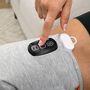 Sharper Image Calming Heat Copper + Charcoal Massaging Knee Wrap, , large image number 3