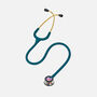 Littmann Classic II Pediatric Stethoscope, Caribbean Blue Tube with Rainbow Finish, 28", Caribbean Blue Tube with Rainbow Finish, large image number 0
