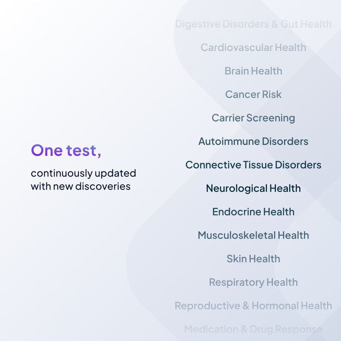 Sequencing® Comprehensive Health Screen Whole Genome Test, , large