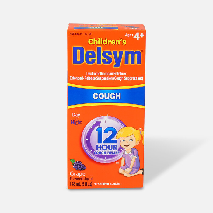 Delsym Children's Liquid, Grape, 5 oz., , large