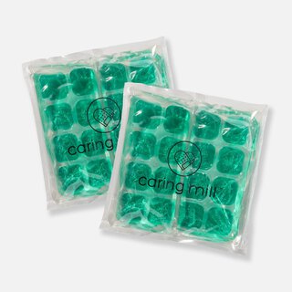 Caring Mill™ Icy Gel Cold Pack - Small 6" x 6" (2-Pack)