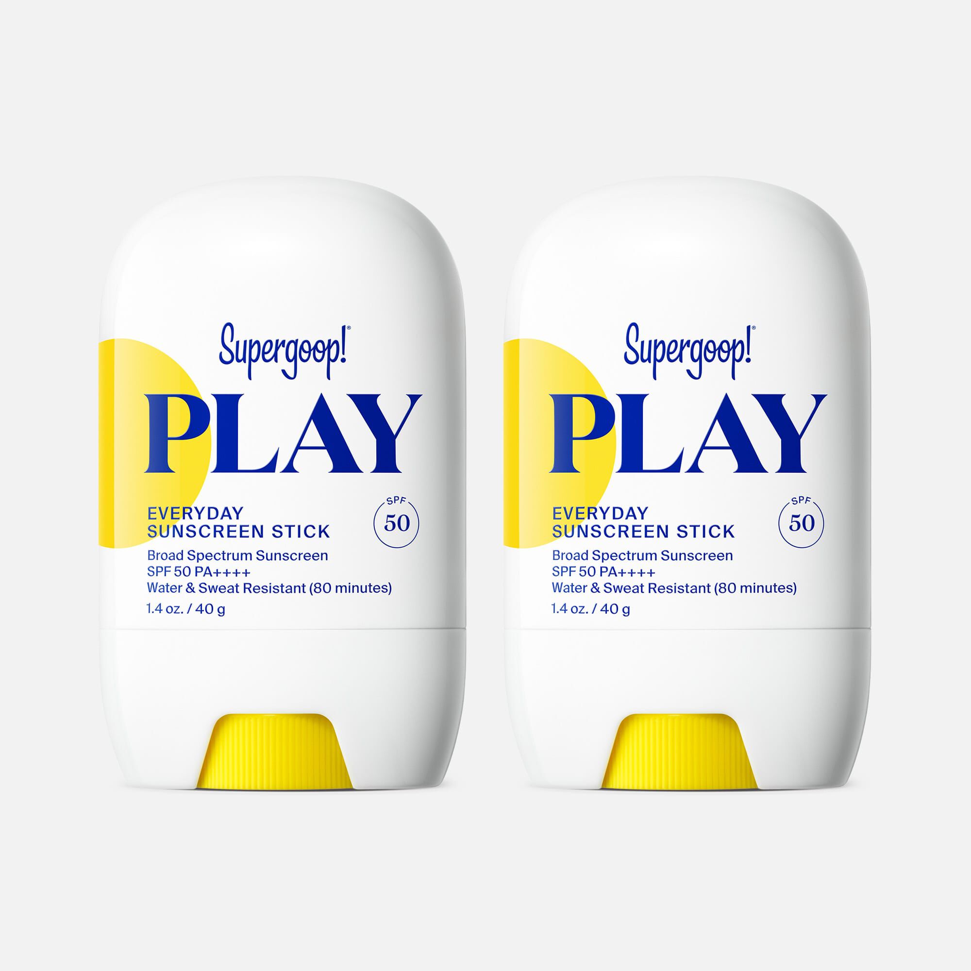 Supergoop! PLAY Everyday Stick SPF 50, 1.4 oz. (2 pack)