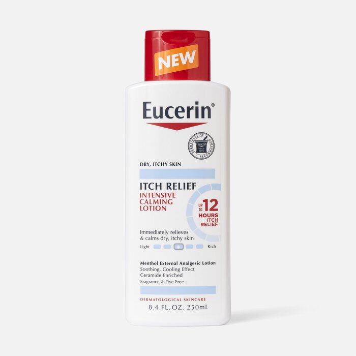 Eucerin Calming Itch Relief Lotion, 8.4 oz., , large