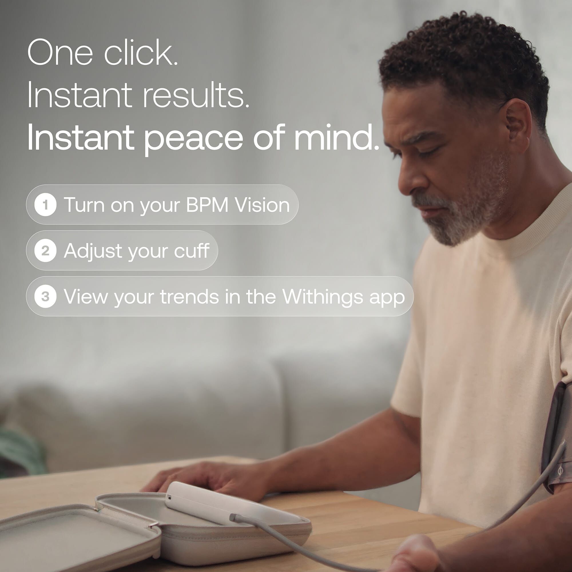 Withings BPM Vision Blood Pressure Monitor, , large