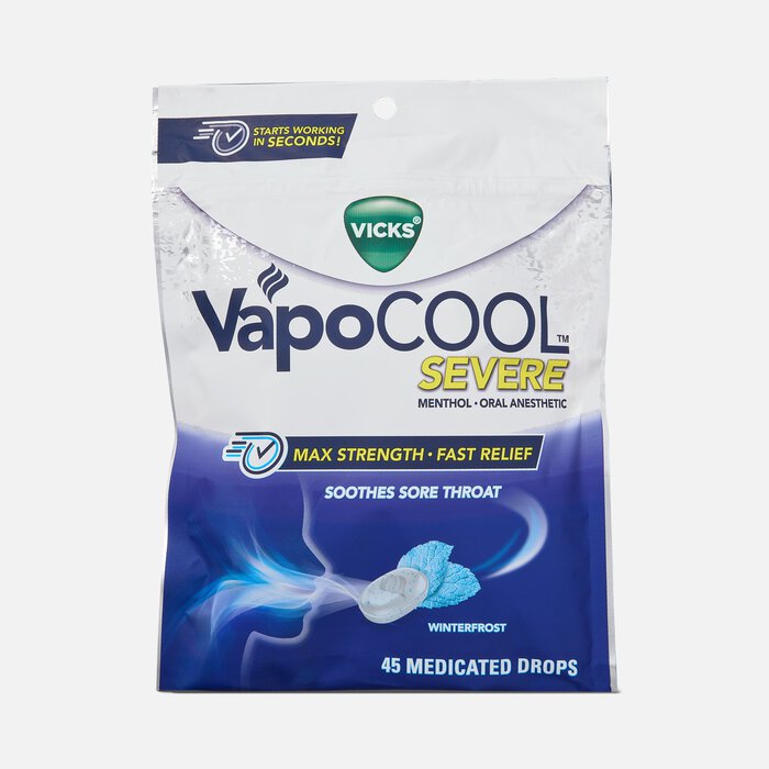 Vicks VapoCool Severe Drops, 45 ct., , large
