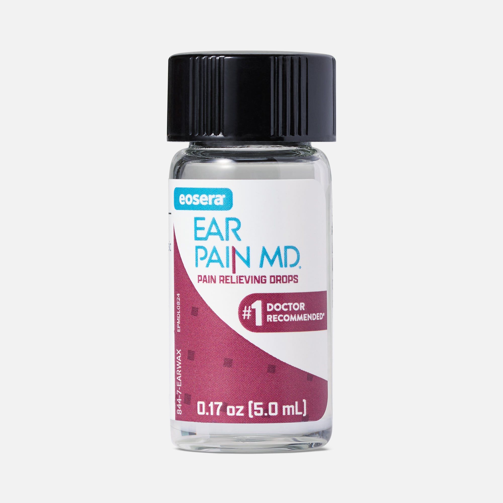 eosera® EAR PAIN MD® Relief Drops with 4% Lidocaine, 0.17 fl. oz., , large
