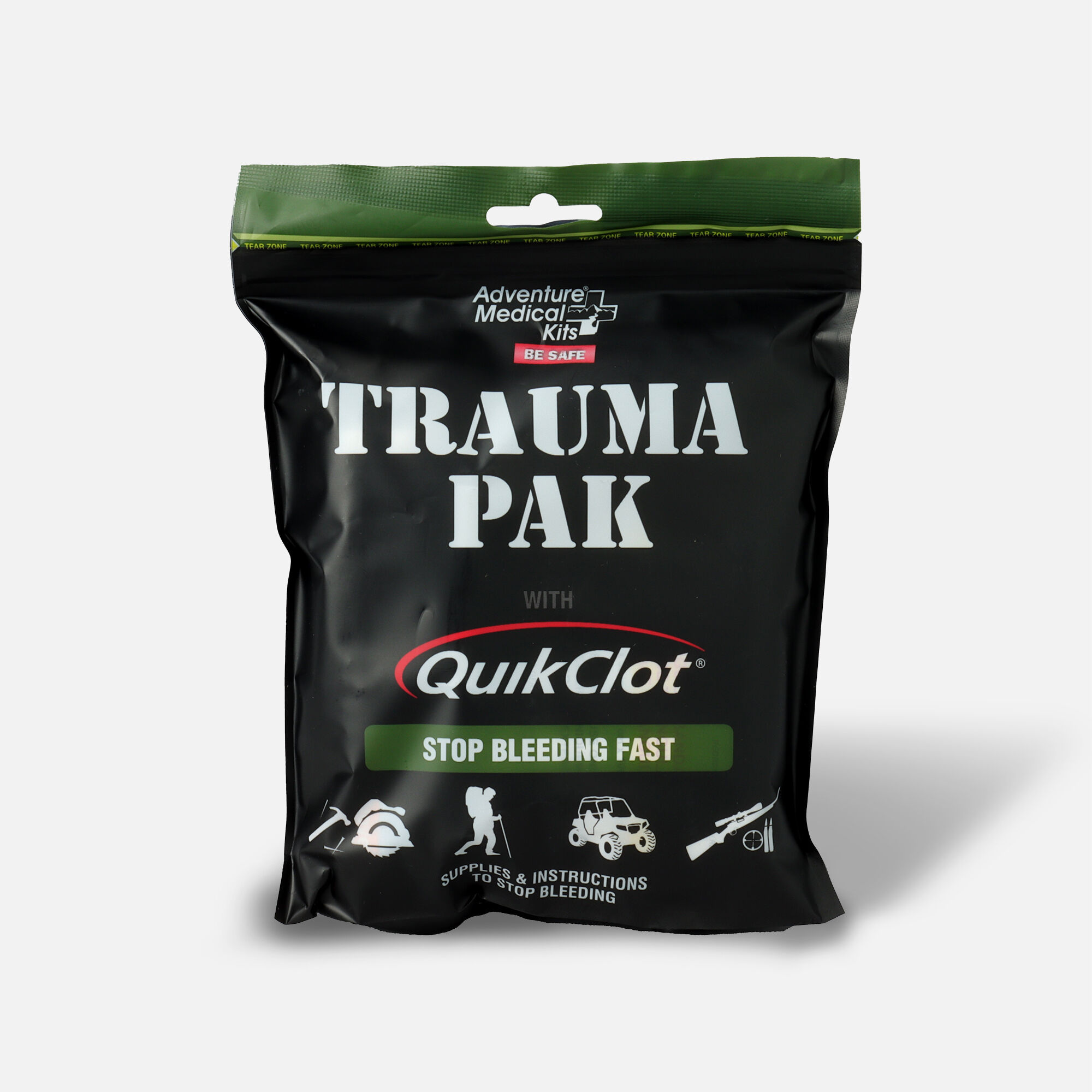 Adventure Medical Kits Trauma Pak with QuikClot, 14 pc., , large