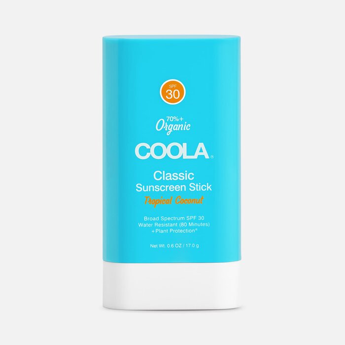 COOLA Classic Organic Sunscreen Face & Body Stick SPF 30 Tropical Coconut, , large