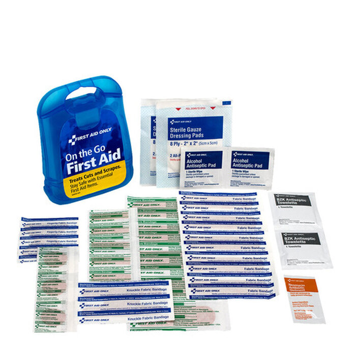 First Aid Only on-the-go First Aid Kit, 27 pcs, , large