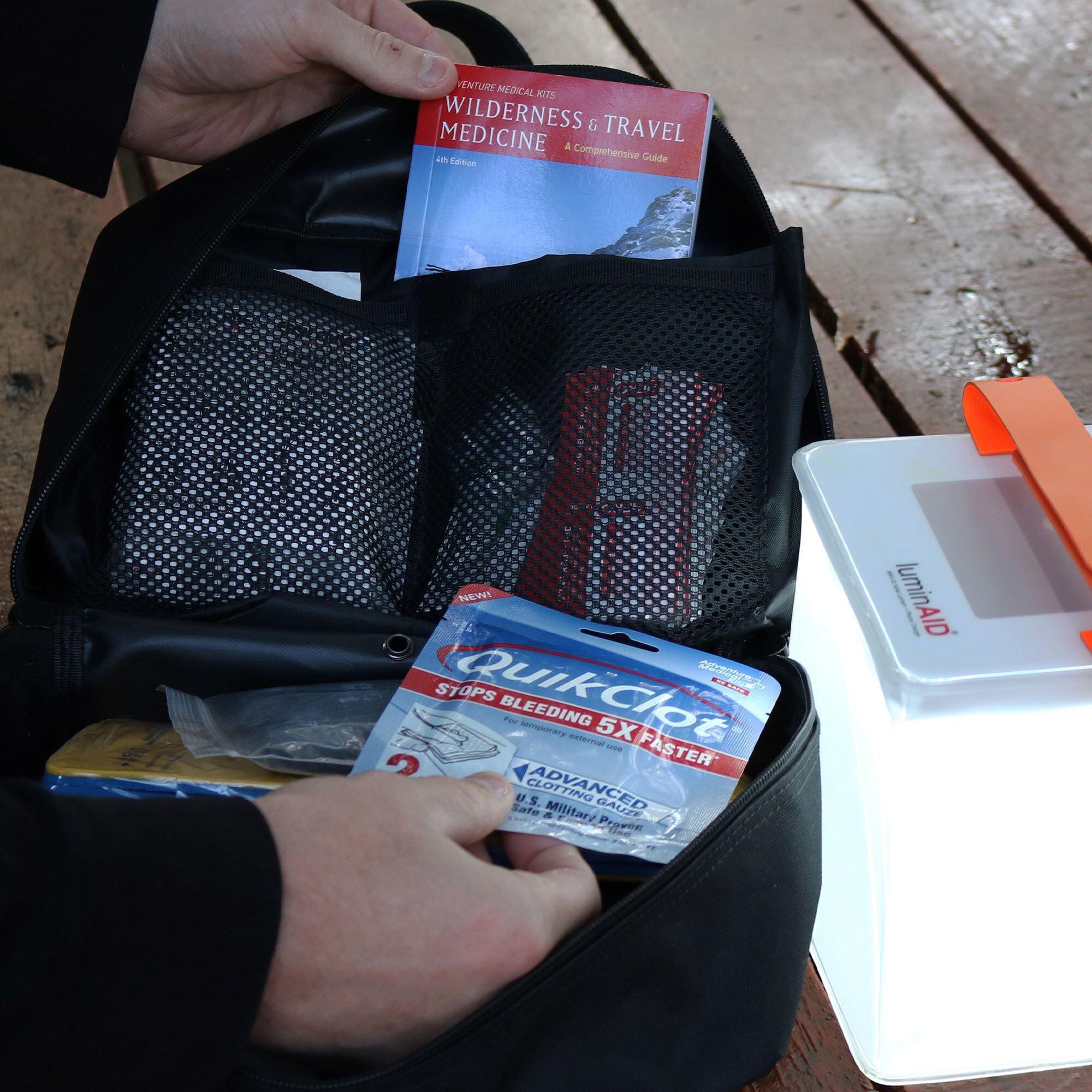 Adventure Medical Kits Molle Pro First Aid Kit with LuminAID, , large