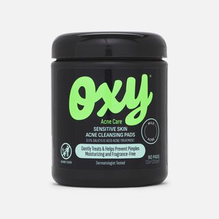 OXY Sensitive Skin Acne Pads, 90 ct.