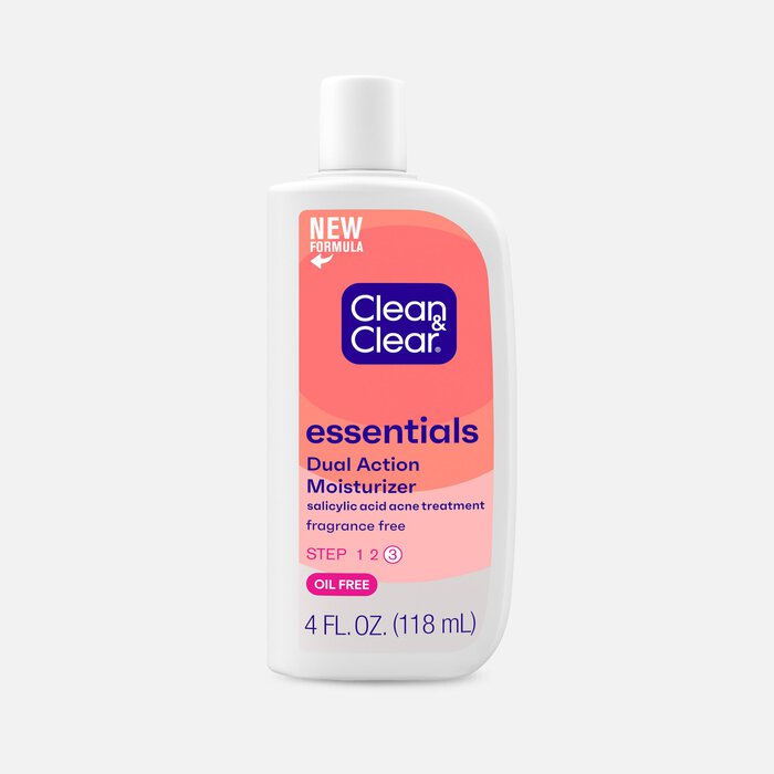 Clean & Clear Essentials Dual Action Facial Moisturizer, 4 fl oz., , large
