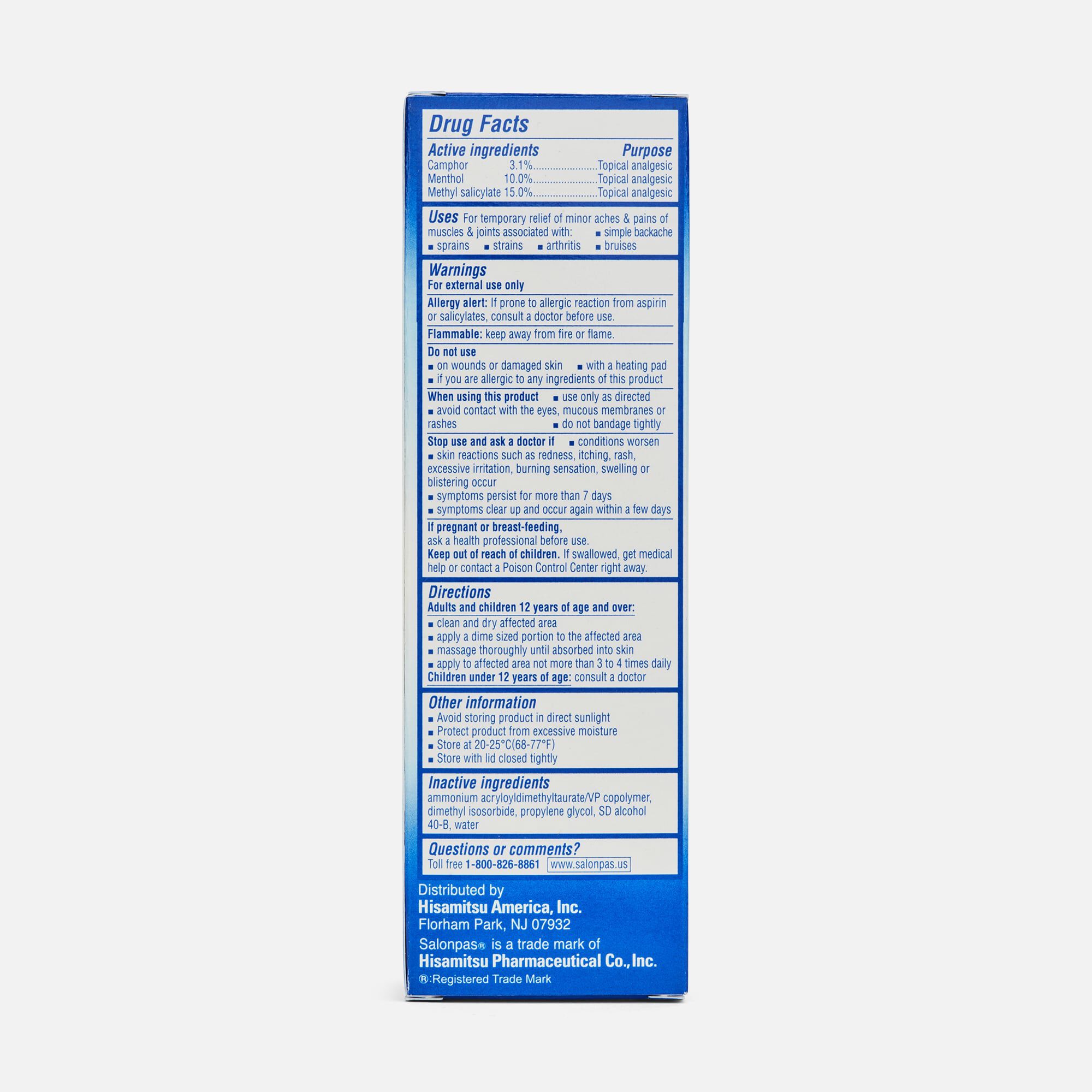Salonpas Deep Relieving Gel, 2.75 oz., , large
