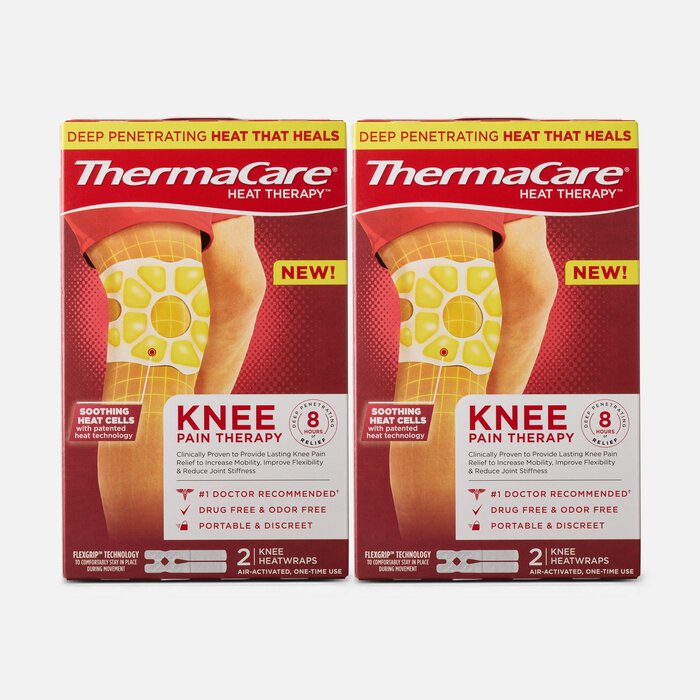 ThermaCare Knee Pain Relief Heatwraps, 2 ct. (2-Pack), , large