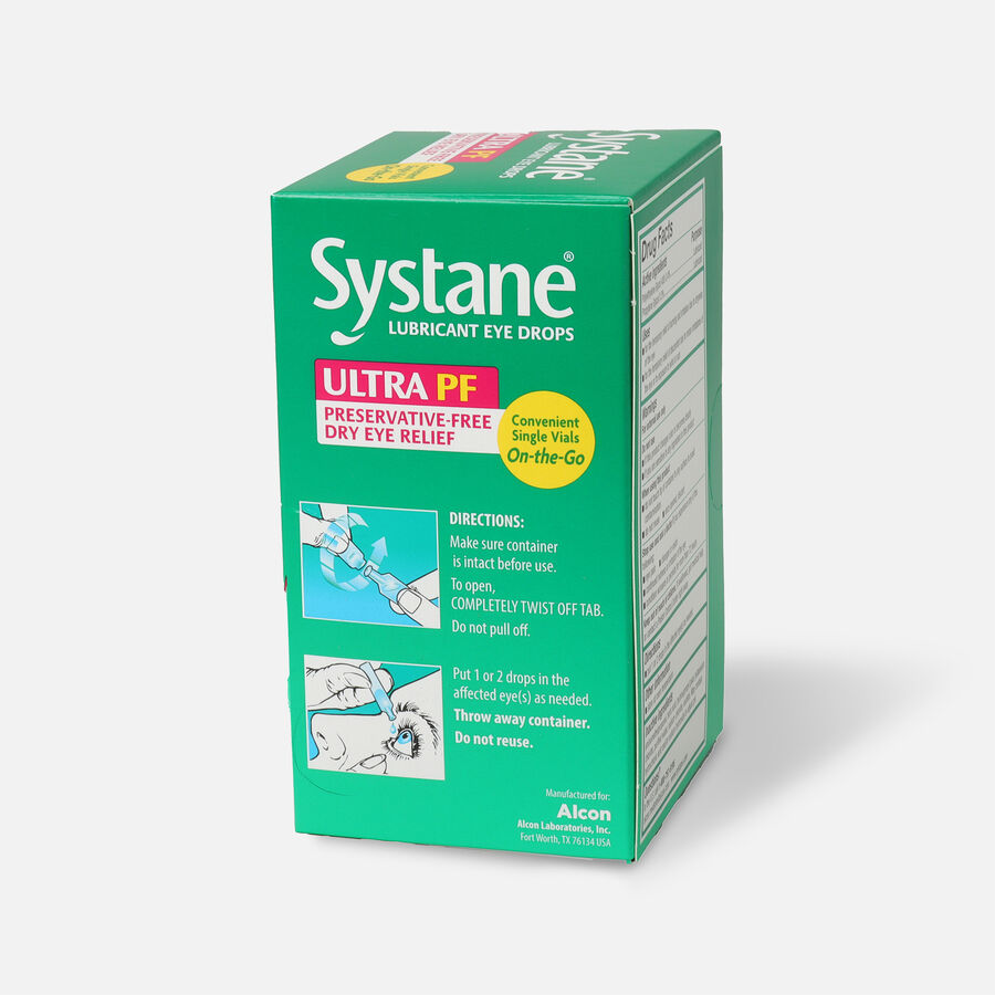 Systane Ultra Preservative Free Lubricant Eye Drops, 60 ct., , large image number 2