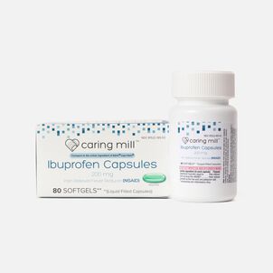 Caring Mill™ Ibuprofen Liquid Gels Pain Reliever/ Fever Reducer (NSAID), 80 ct.