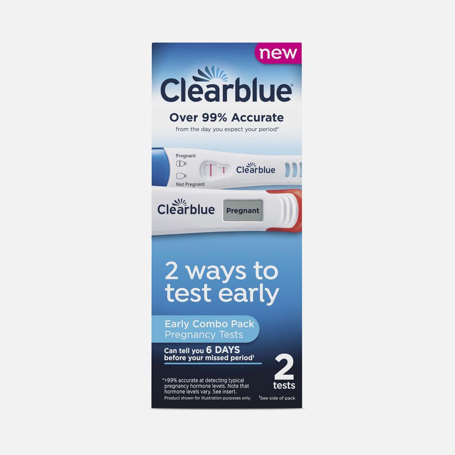 Clearblue Early Detection Pregnancy Test Combo Pack, , large image number 0
