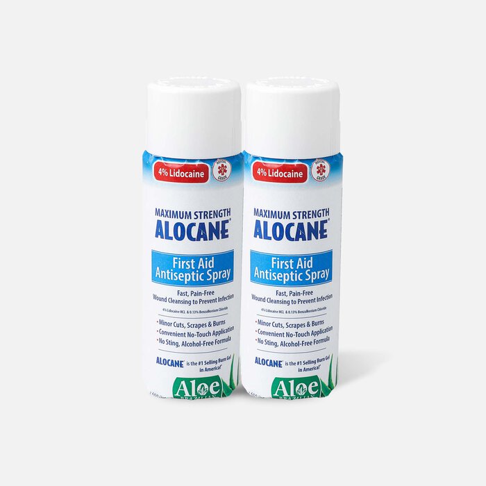 Alocane Maximum Strength First-Aid Antiseptic Spray, 3.5 oz. (2-Pack), , large
