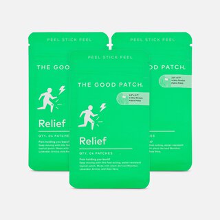 The Good Patch® Relief - Pain Relieving Wellness Patch, 4 ct. (3-Pack)