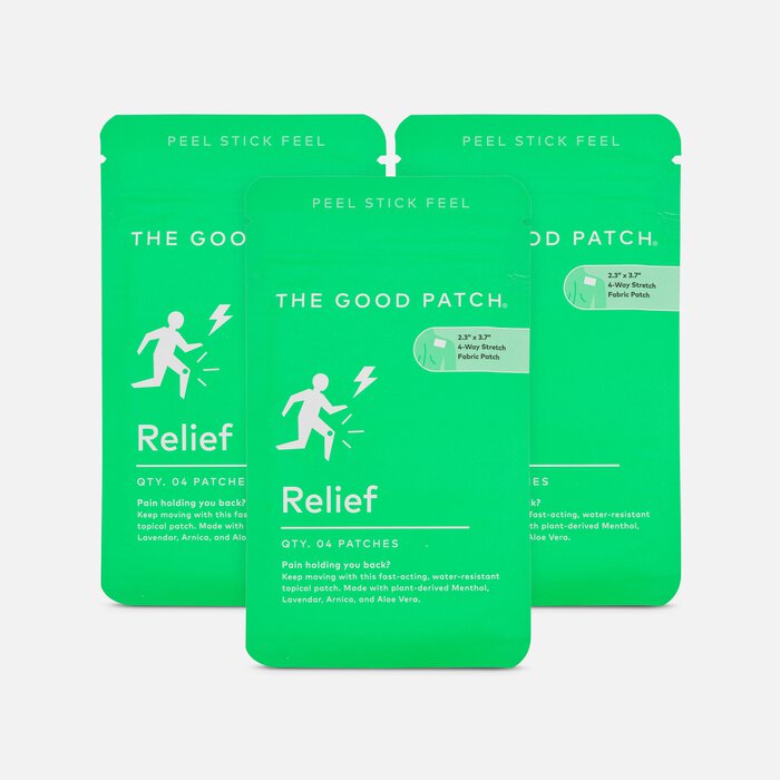 The Good Patch® Relief - Pain Relieving Wellness Patch, 4 ct. (3-Pack), , large