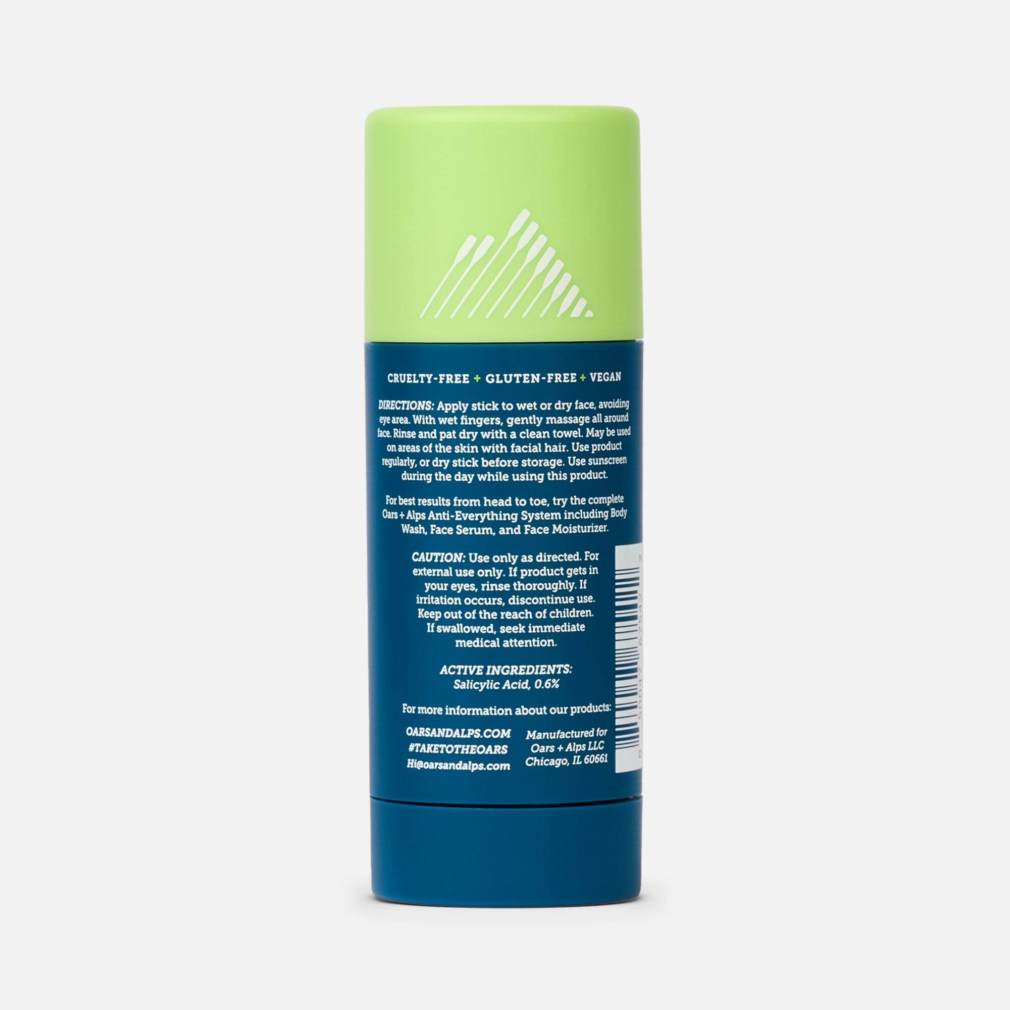 Oars + Alps Anti-Everything  Solid Face Wash, 1.1 oz., , large