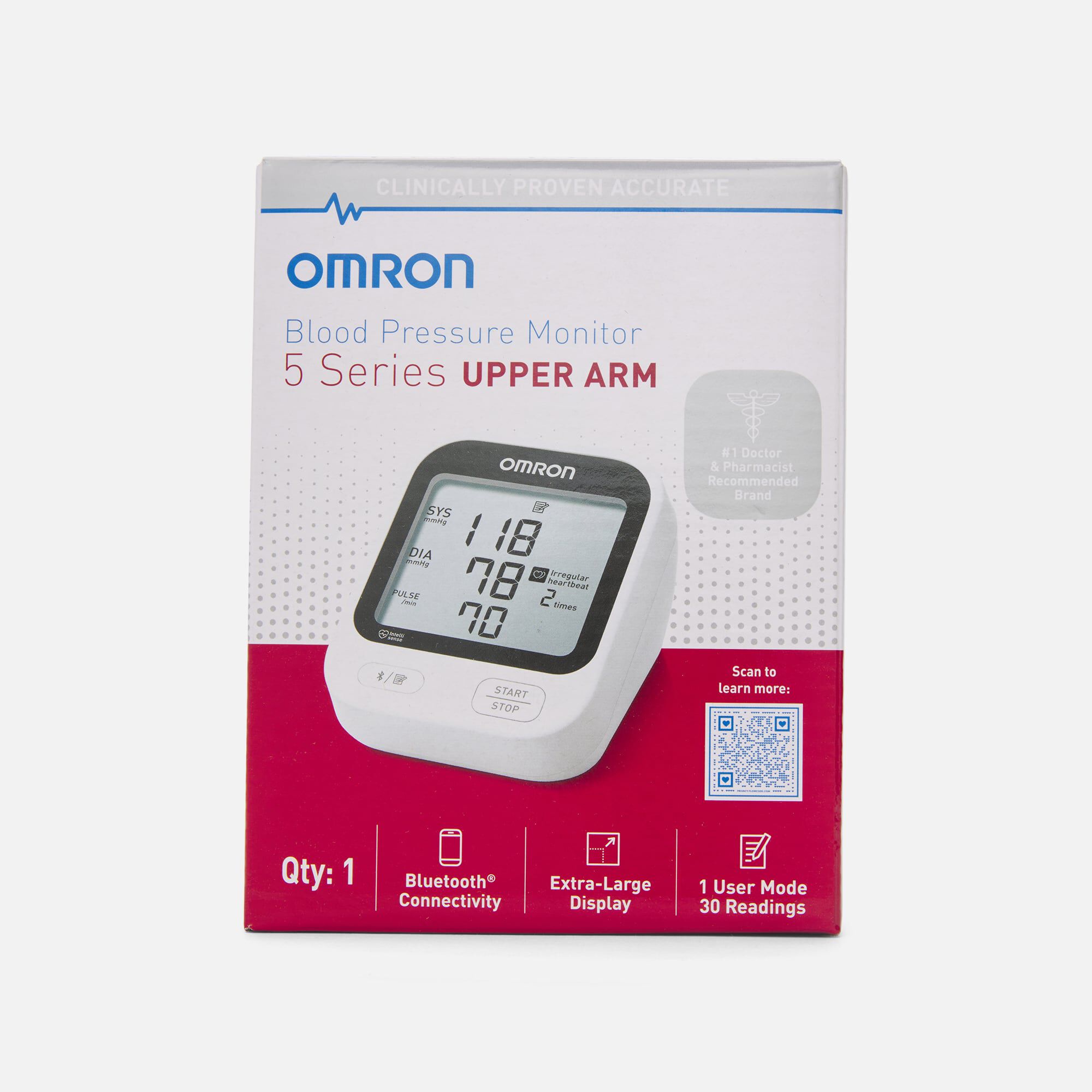 Omron 5 Series Wireless Upper Arm Blood Pressure Monitor, , large