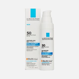 La Roche-Posay Anthelios UV Hydra Daily Invisible Sunscreen, SPF 50, 1.7 fl oz.