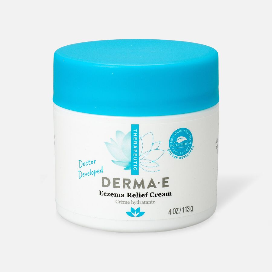 Derma E Eczema Relief Cream, 4 oz., , large image number 0