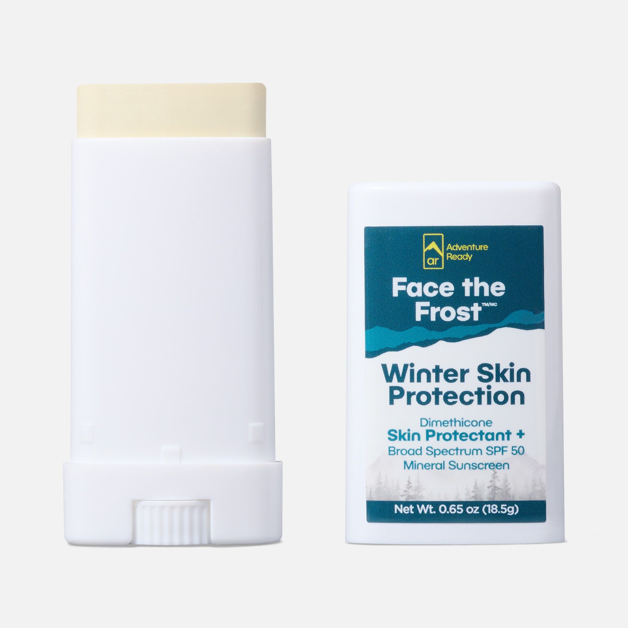 Adventure Ready Face the Frost Winter Skin Protectant, SPF 50 Stick, 0.65 oz., , large